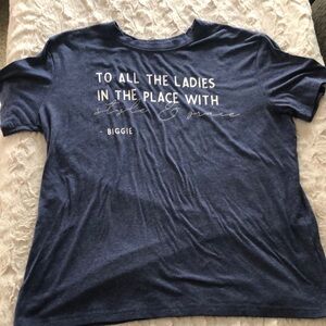 Women’s Blue Graphic T-Shirt